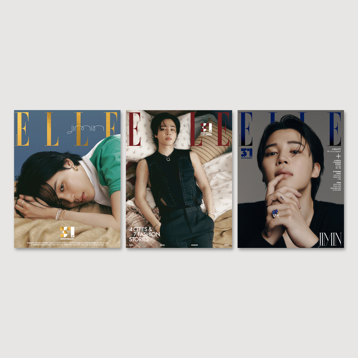 Jimin (BTS) - ELLE Magazine (2023. 11) - TYPE B