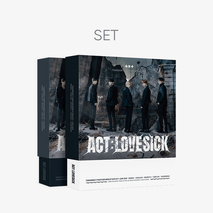 TXT - WORLD TOUR 〈ACT : LOVE SICK〉 IN SEOUL DIGITAL CODE + DVD SET + WEVERSE SHOP P.O.B