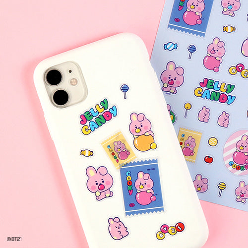 BT21 - Baby Clear Sticker (Jelly Candy)