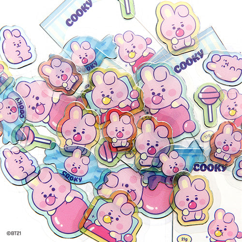 BT21 - Jelly Candy Flake Sticker Pack