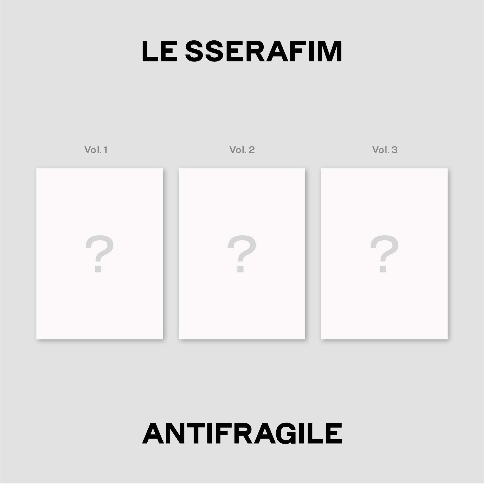 LE SSERAFIM - ANTIFRAGILE (SET Ver.)
