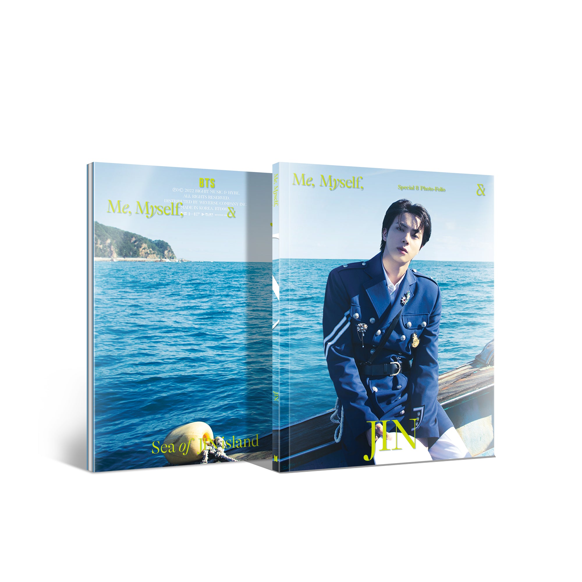 Jin (BTS) - Special 8 Photo-Folio Me, Myself, and Jin 'Sea of JIN island'